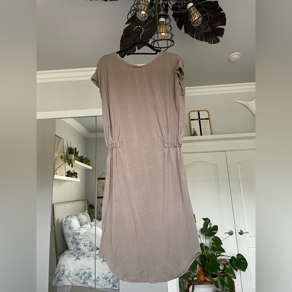 Elegant Taupe Dress